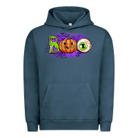 Pigment Midnight Navy boo Urban Hoodie - CowGirlArtShop