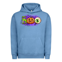 Pigment Pebble Blue boo Urban Hoodie - CowGirlArtShop