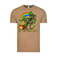Vintage Coffee luckysaurus and st patricks Vintage Tee - AdoDesignShop