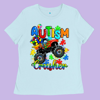 Ladies Tee autism crusher