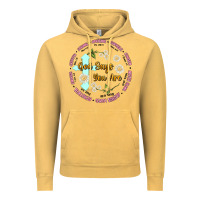 Vintage Mustard god says you are Vintage Hoodie - JahusDesignShop