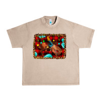 French Oak Christmas rodeo cowboy Urban Heavy Tee - JahusDesignShop