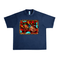 Navy Christmas rodeo cowboy Urban Heavy Tee - JahusDesignShop
