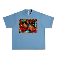 Pebble Blue Christmas rodeo cowboy Urban Heavy Tee - JahusDesignShop
