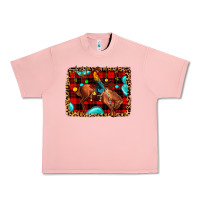 Salmon Christmas rodeo cowboy Urban Heavy Tee - JahusDesignShop