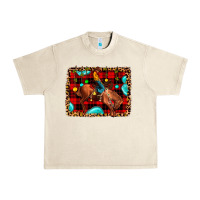 Sandshell Christmas rodeo cowboy Urban Heavy Tee - JahusDesignShop