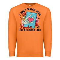Carrot i don t watch porn i read it like a fucking lady Premium Sweatshirt - Artiststas