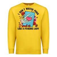 Lemon i don t watch porn i read it like a fucking lady Premium Sweatshirt - Artiststas