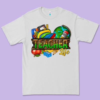 Premium Tee teacher life