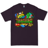 Plum teacher life Premium Tee - texasbilliewilder