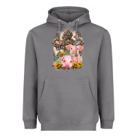 Storm Western Pigs with Crosses Heavyweight Hoodie - LillyAllenDesigns