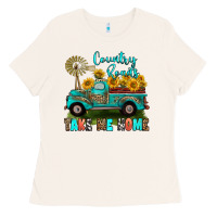 Country Roads Take Me Home Ladies Tee | Teevron