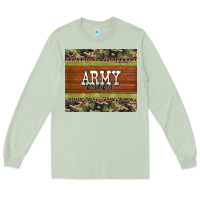 Matcha army mom leopard glitter camouflage Long Sleeve Tee - BarkalooDesign