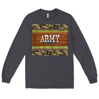 Smoke army mom leopard glitter camouflage Long Sleeve Tee - BarkalooDesign