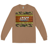 Toasted Coconut army mom leopard glitter camouflage Long Sleeve Tee - BarkalooDesign