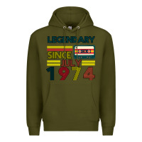Army Green Vintage 1974 Premium Hoodie - Bettercallsaul