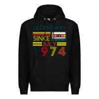 Black Vintage 1974 Premium Hoodie - Bettercallsaul