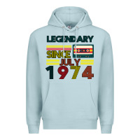 Blue Mist Vintage 1974 Premium Hoodie - Bettercallsaul