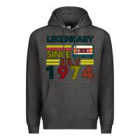 Charcoal Heather Vintage 1974 Premium Hoodie - Bettercallsaul