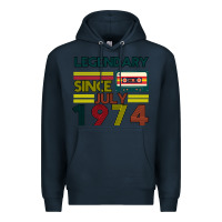 Navy Vintage 1974 Premium Hoodie - Bettercallsaul