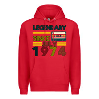 Red Vintage 1974 Premium Hoodie - Bettercallsaul