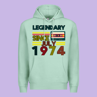 Vintage 1974 Premium Hoodie Designed By Bettercallsaul