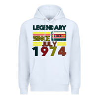 White Vintage 1974 Premium Hoodie - Bettercallsaul