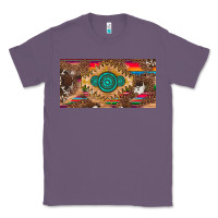 Lavender western gemstone and leopard with serape licanse plate Classic Tee - Artiststas