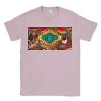 Lilac western gemstone and leopard with serape licanse plate Classic Tee - Artiststas