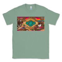 Sage western gemstone and leopard with serape licanse plate Classic Tee - Artiststas