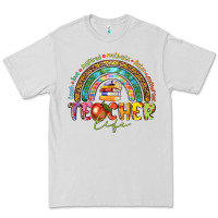 Dove Grey teacher life Premium Tee - texasbilliewilder