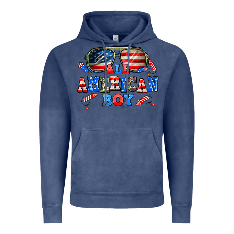 All American Boy Vintage Hoodie by AdoDesignShop | Teevron