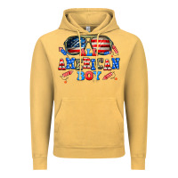 Vintage Mustard all american boy Vintage Hoodie - AdoDesignShop