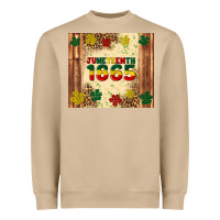 Mushroom juneteenth 1865 Heavyweight Sweatshirt - Artiststas
