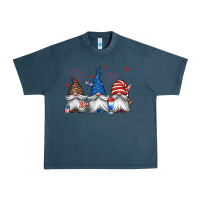 Midnight Navy 4th of july gnomes Urban Heavy Tee - Jasminsmagicworld