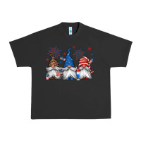 Pigment Black 4th of july gnomes Urban Heavy Tee - Jasminsmagicworld