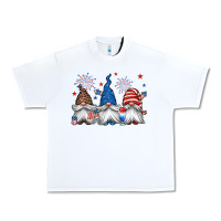 White 4th of july gnomes Urban Heavy Tee - Jasminsmagicworld