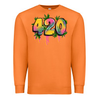 Carrot 420 cannabis Premium Sweatshirt - Artiststas