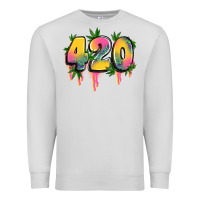 Dove Grey 420 cannabis Premium Sweatshirt - Artiststas