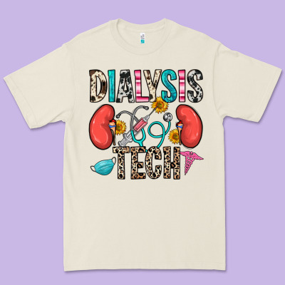 Premium Tee dialysis tech