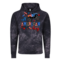 Cloud Black all american boy  monsterr truck Vintage Hoodie - AdoDesignShop