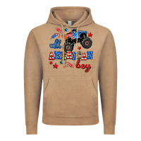 All American Boy  Monsterr Truck Vintage Hoodie | Teevron