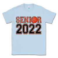 Dusty Blue senior basketball Classic Tee - AdoDesignShop