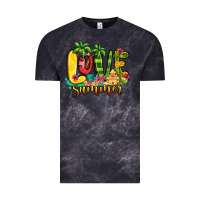 Cloud Black love summer Vintage Tee - Jasminsmagicworld