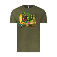 Vintage Olive love summer Vintage Tee - Jasminsmagicworld