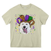 Mossy mardi gras hat  white shepherd Heavy Core Tee - RanaPortraitStore