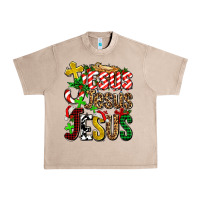 French Oak jesus jesus jesus Urban Heavy Tee - AdoDesignShop