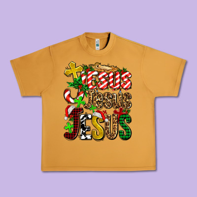 Jesus Jesus Jesus Urban Heavy Tee Designed By Adodesignshop