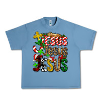 Pebble Blue jesus jesus jesus Urban Heavy Tee - AdoDesignShop