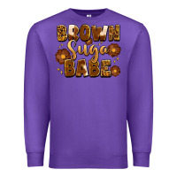 Purple brown suga babe Premium Sweatshirt - Artiststas
